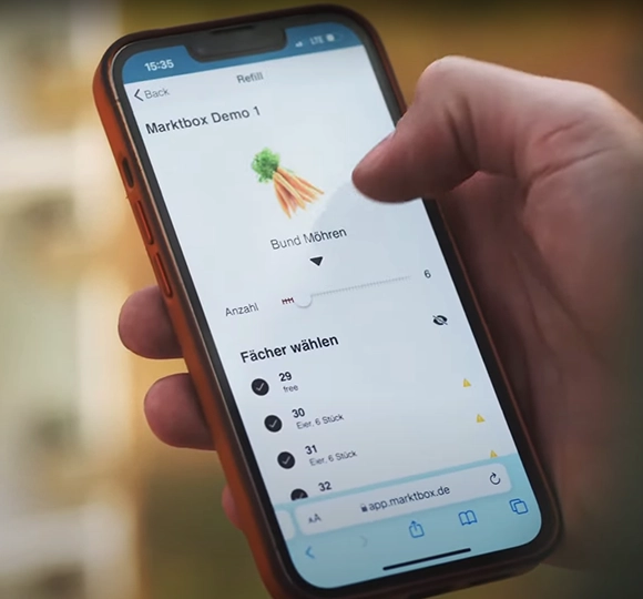 Lær <span class="tm">marktbox</span>-appen at kende