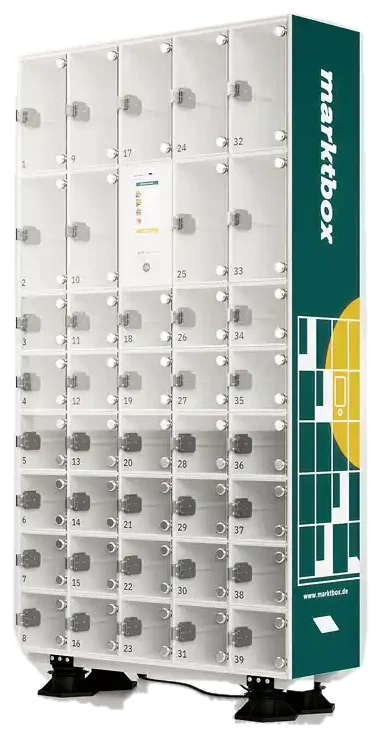 marktbox 39 salgsautomat med 39 rum
