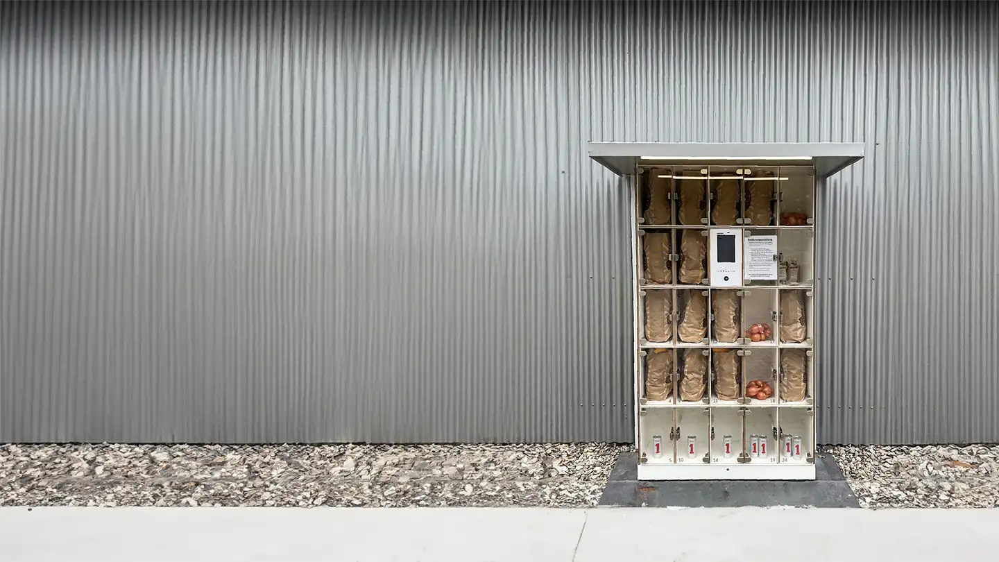 marktbox Weinautomat für die Direktvermarktung am Weingut